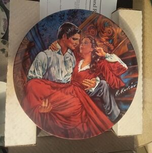 Scarlett And Rhett The Finale Collector Plate Knowles Gone With The Wind 1986